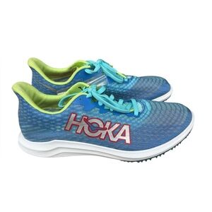 Hoka Cielo X LD women’s blue and green Spike Track running Shoes new size 7